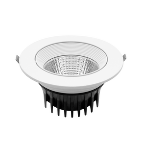 LED COB 4인치 다운라이트 12W 매립등 매입등 각도조절, 1개, 주백색