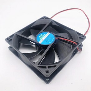 컴퓨터PC 90MM 9cm 9025 9225 Cpu 팬 90x90x25mm 컴퓨터 케이스 냉각 DC5V 12V 24V CPU 2 핀, 03 24v oil beaing