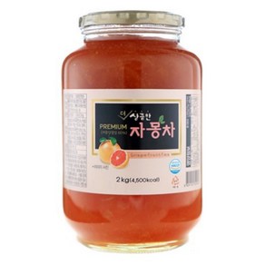 자몽차 진한 과육이 맛있는 더상큼한 자몽청 2Kg