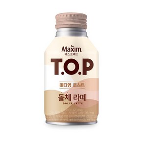 티오피 미디엄로스트 돌체라떼 275ml x 24캔 / 캔커피 TOP, 24개