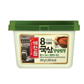 해찬들 8가지 국산양념 쌈장 500g, 8개