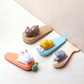 문콕방지 애니멀 도어스토퍼, 곰, 1개