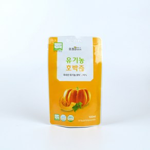 황지네이처 국내산 유기농 늙은 호박즙 100ml 100개