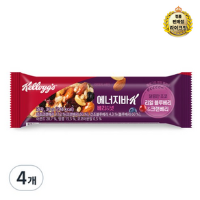 에너지바K 베리앤넛, 30g, 12개