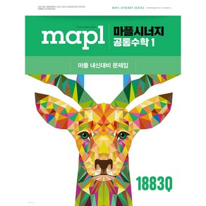 2025년 MAPL 마플 시너지 공통수학 1 + 미니수첩 당근볼펜 세트