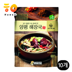 선봉식품 양평 해장국, 600g, 10개