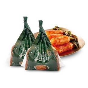 100년 역사의 조선호텔 총각김치 3kg (1.5kg+1.5kg) 특허유산균 비법레시피