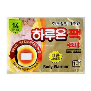 지엘 하루온팩 더큰사이즈 붙이는 핫팩 1매입