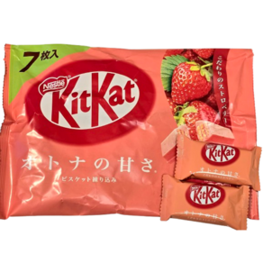 KitKat 딸기 화이트 초콜릿 7p, 11.3g, 2세트