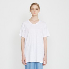 비지트인뉴욕 V-neck Basic T-shirt YX5ST92