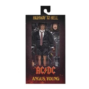 AC/DC 앵거스 영 보컬 기타리스트 네카 가동 인형 8인치 피규어, Angus Young, 1개