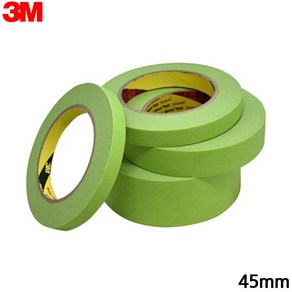 3M 종이 내열 마스킹테이프 233 차량용 45mm x 40M, 1개