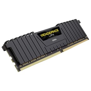 CORSAIR Vengeance LPX 64GB (4x16GB) DDR4 3600 (PC4-28800) C18 1.35V 데스크탑 메모리 - 블랙.