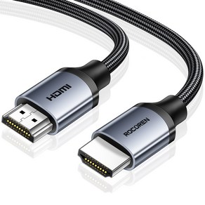 Rocoen HDMI UHD 4K 1M 2M 3M 5M 최고급형 순동 케이블 4K HDMI 2.0 프리미엄 케이블 (신제품 출시), 1500mm, 1개