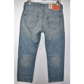 리바이스 569 Loose Staight Blue Jeans Mens Size 30x32