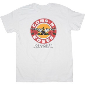 ROCKPANDA Los Angeles 1989 Guns N' Roses 반팔티