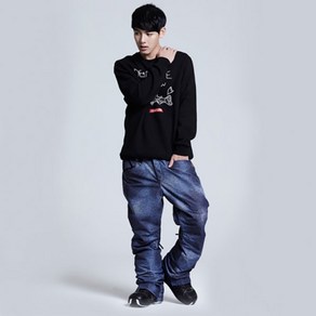 [라시엘로] 공용 스키복 보드복 바지 팬츠 LAY-P703-DENIM BLUE