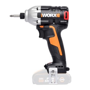 WORX 충전 임팩드라이버 베어툴 20V BL WX262.9