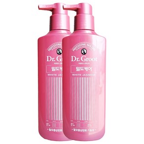 닥터그루트 밀도케어 탈모기능성 샴푸 화이트 자스민향, 400ml, 2개