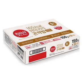 햇반 현미귀리곤약밥, 150g, 12개
