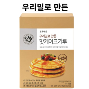 초록마을 우리밀로 만든 핫케이크가루