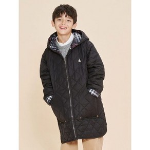 빈폴키즈 BEANPOLE KIDS 후드 롱 퀼팅 점퍼 블랙 BI4838U025176790