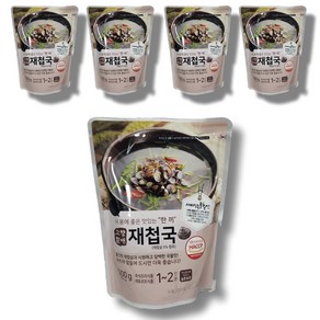 고향할매 재첩국 500g (1-2인분) 5봉, 5개