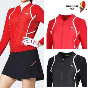 마코 여성 펀칭 집업 가디건 MLW1SG60