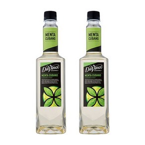 다빈치 멘티쿠바노 시럽 750ml, 2개
