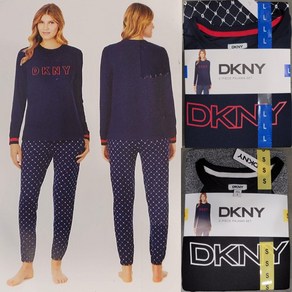 DKNY 여성 잠옷 세트 (S M L) 2종택1 / 로고 파자마