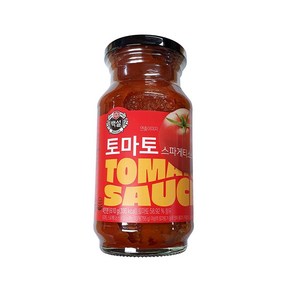 [CJ] 토마토스파게티소스 유리병 610g