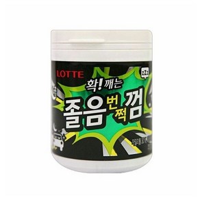 롯데 졸음번쩍껌 용기 87g, 1개