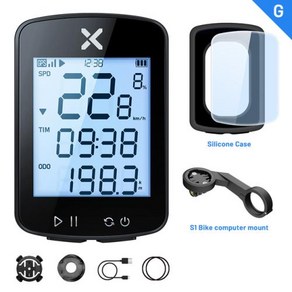 버전 xoss G G2 G plus 2 자전거 컴퓨터 GPS 세대 사이클링 무선 속도계 트래커 주행 거리계 도로 MTB 자전거 ANT, 2) G2 goup A, 1세트