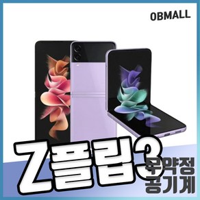 삼성 갤럭시Z플립3 중고 공기계 256GB SM-F711 3사호환 오비몰, z플립3_256GB, B등급, 랜덤상태우선