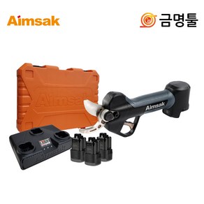 아임삭 BL14P503 충전전지가위 14.4V 3.0AH 3팩 BL모터 32mm절단 2단칼날모드 과수원 가지치기, 1개