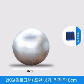 투포환 육상 포환 공 연습용 던지기 훈련 체육 2/3/4kg, 2kg, 1개