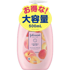 존슨즈 바디 케어 래스팅 아로마 밀크 복숭아 살구 500ml, 1개