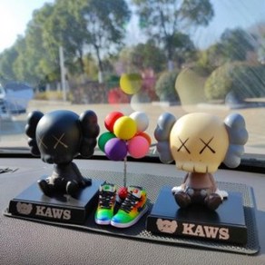 KAWS 카우스 차량용 피규어 자동차 대쉬보드 대시보드 인테리어 장식 소품 악세사리, 옵션 20, 1개