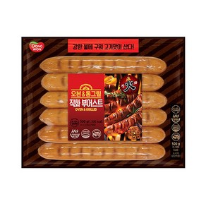 동원 오븐&통그릴 직화부어스트 500g, 1개