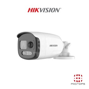 [하이크비젼] HIKVISION DS-2CE12DFT-PIRXOF 3.6MM 200만화소 PIR 감지 사이렌 알람 기능 야간칼라 카메라