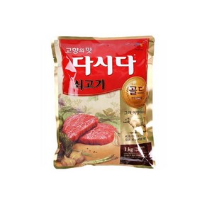 cj제일제당쇠고기다시다골드1kg 2개, 1kg