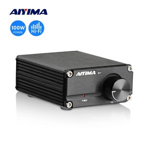 포노앰프 인티앰프 파워 AUX 블루투스 AIYIMA100W 서브 우퍼 오디오 TPA3116