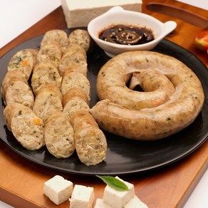 (리뉴얼) 대찬 백순대 400g+순대내장180g