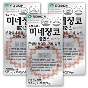 유한메디카 미네징코 은행잎추출물150mg