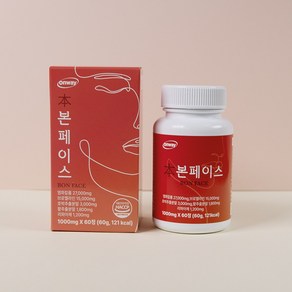 브로멜라인 본페이스 1 000mg x 60정 1개월 브로멜라인 칼륨 리파아제 호박 팥 함유