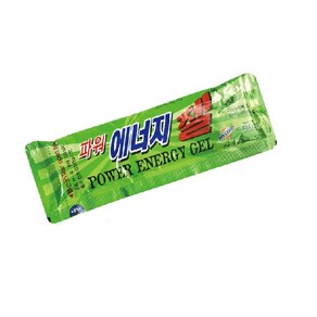 파시코 파워에너지젤 사과맛 마라톤 등산 에너지보충, 6개, 40g