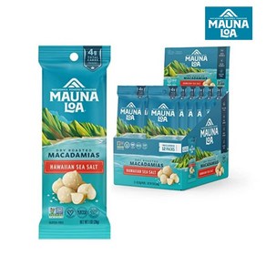 Mauna Loa 마우나로아 드라이 로스티드 마카다미아 하와이안 씨솔트 28g x 12팩