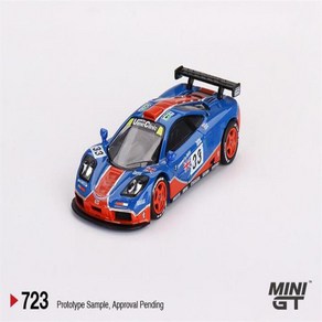 LHD 다이캐스트 모델 자동차 미니 GT 1:64 F1 #33 르망 24 시간, 1개