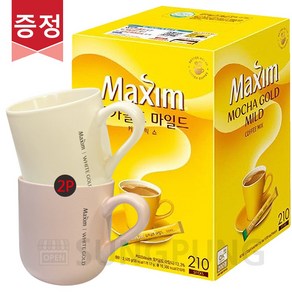 맥심 모카골드 커피믹스 210T+맥심머그, 210개입, 12g, 1세트