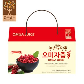 농부별곡 농부가 만든 오미자즙 (100ml x 30포), 1개, 100ml